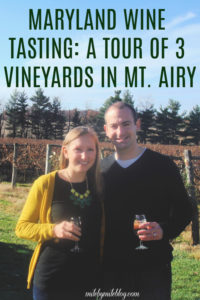 Thinking about doing some wine tasting in the Maryland area? Here is how we planned out our visit to 3 wineries in Mt. Airy. #wine #wine #vineyard #winetasting #maryland