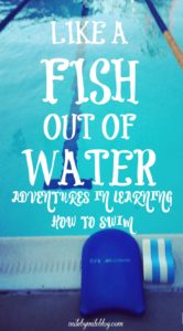 What's worse than a fish out of water? How about a runner trying to learn how to swim? #running ?swimming