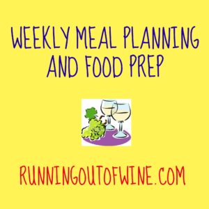 weekly meal planning and food prep