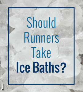 Should runners take ice baths?
