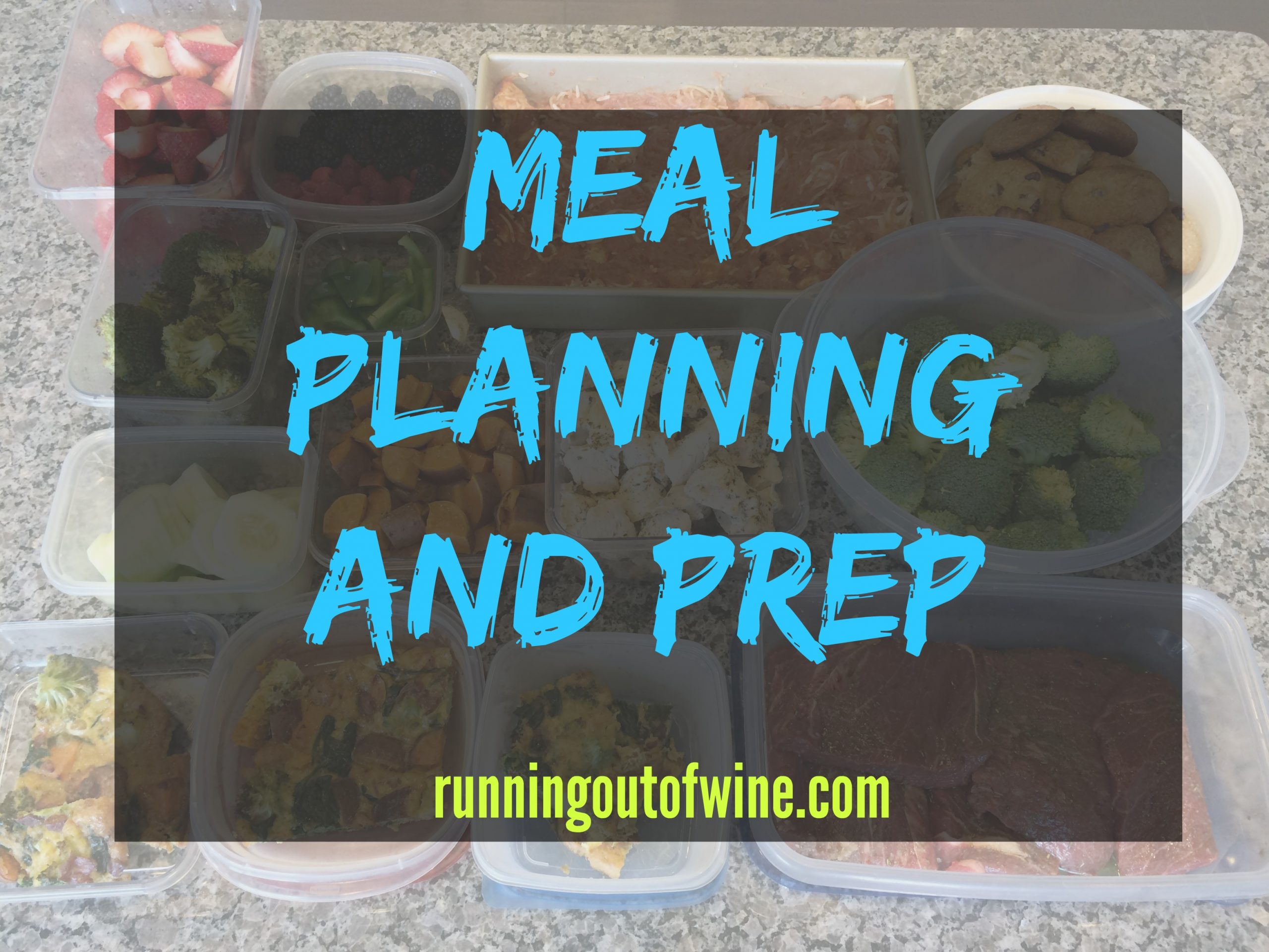 meal planning and prep