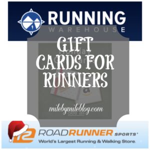 Gift cards for runners