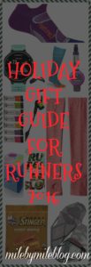 The ultimate gift guide for runners! Find everything from books to gadgets to fuel and more! #running #gifts #holidays #giveaway