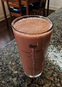This smoothie is made with anti-inflammatory foods including beet juice, ginger, and berries. Almond butter and oats make this a thick and filling smoothie, and if you don't like beet juice you won't even taste it!