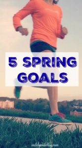 Have you set any spring goals?I finally decided what I will focus on over the next few months. My priority is injury recovery, but there are a few other things I would like to work on as well.