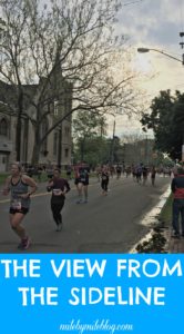 Ever wonder what it's like to spectate a race as an injured runner and coach? Here is a recap of my experience spectating the Cleveland Marathon.