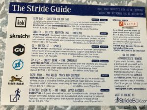 Stride Guide