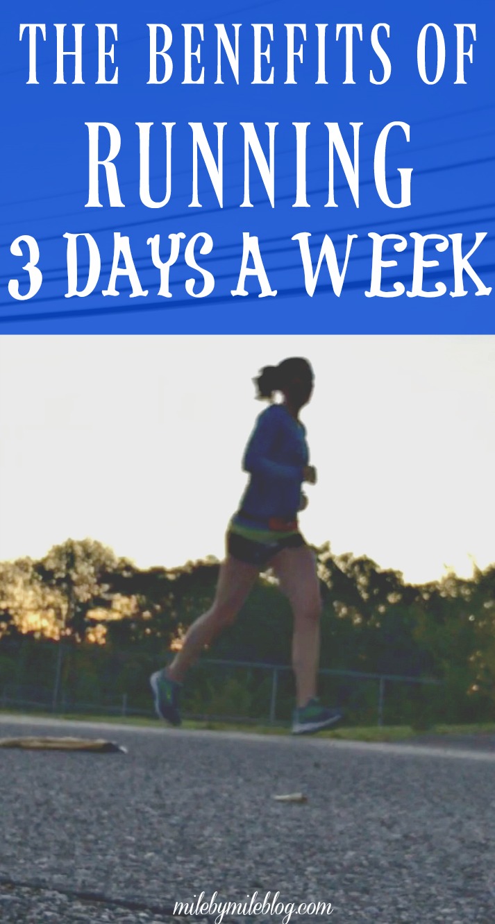 Do you have to run more to get faster? Not necessarily. There are many benefits to following a 3 day per week running schedule. It can also help prevent injury. Click post to read more.