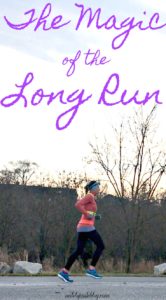 What is is about the long run that can make all your problems disappear, at least for awhile? Last week's long run did just that for me. There is definitely some magic to the long run!