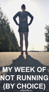 Luckily I'm not injured, but I felt like I needed a break. While I did miss running, it was nice to do some other things. I'm feeling refreshed and ready to get back to it this week! Click post to see what I did for workouts during my week of not running. #workouts #fitness