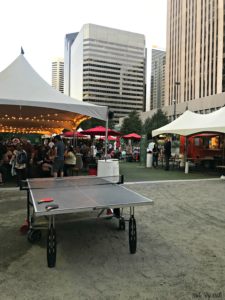 beer garden