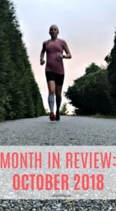 Now that October is coming to and end, it's time to look back on goals for the month. There was still quite a bit of running happening, but finally some cooler weather! Click post to read more about my workouts during month 7 of pregnancy.