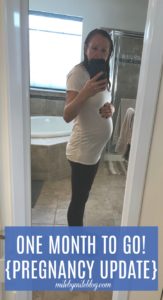 One Month to Go! Pregnancy Update #pregnancy #bumpdate