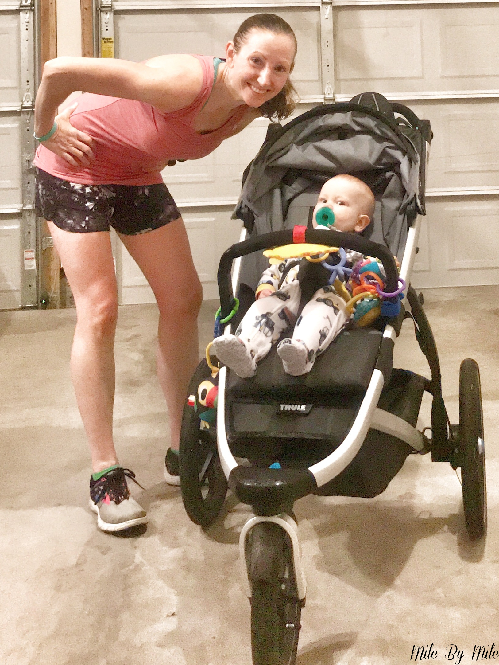 Most runners expect there to be stroller running challenges. After all you're pushing extra weight! But here are some other reasons that stroller running is more complicated than regular running! #running #strollerrunning #motherrunner