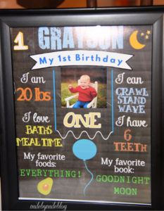 birthday sign