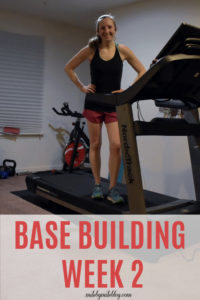 Base Building Week 2 is complete! This was another low-mileage week focused on getting back into a regular running and workout routine. I did 3 runs and one was a fartlek run. Check out my post for more details about my week of training! #run #runner #training #halfmarathon #basebuilding