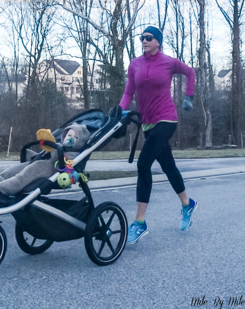Most runners expect there to be stroller running challenges. After all you're pushing extra weight! But here are some other reasons that stroller running is more complicated than regular running! #running #strollerrunning #motherrunner