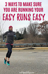 There are several ways to make sure you are running your easy runs easy, Some will work better for some runners than others. Here are w3 ways to monitor your effort and when you should use each method. #running #runningtips #training
