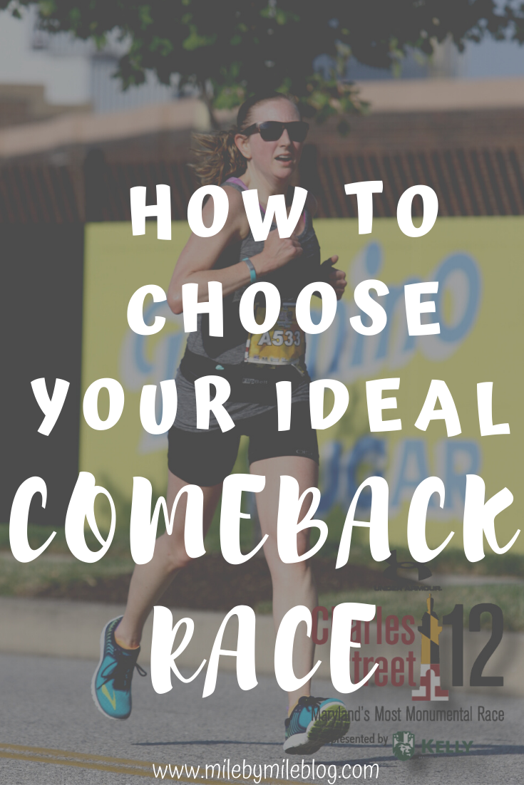 After cancelled races this spring, many runners are looking for a comeback race to run later this year. Here are some important things to consider when choosing your ideal comeback race. #running #racing #runningtips
