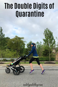 We have hit the double digits of quarantine. 10 weeks of staying home and not seeing anyone. At least we have running to get us through this! #running #stayathome