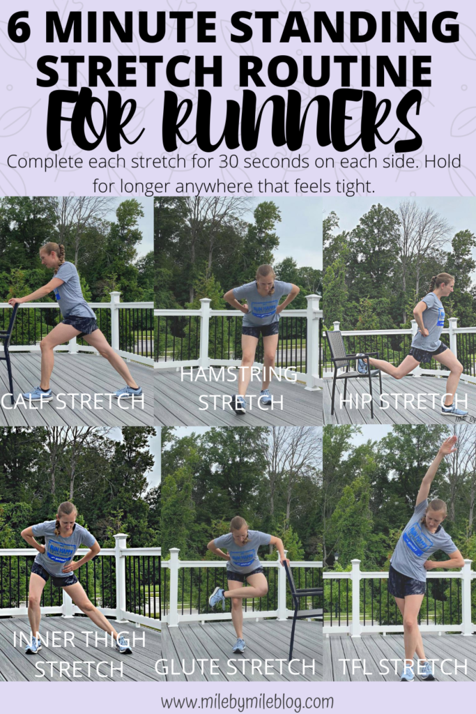 6 Minute Standing Stretch Routine for Runners • Mile By Mile