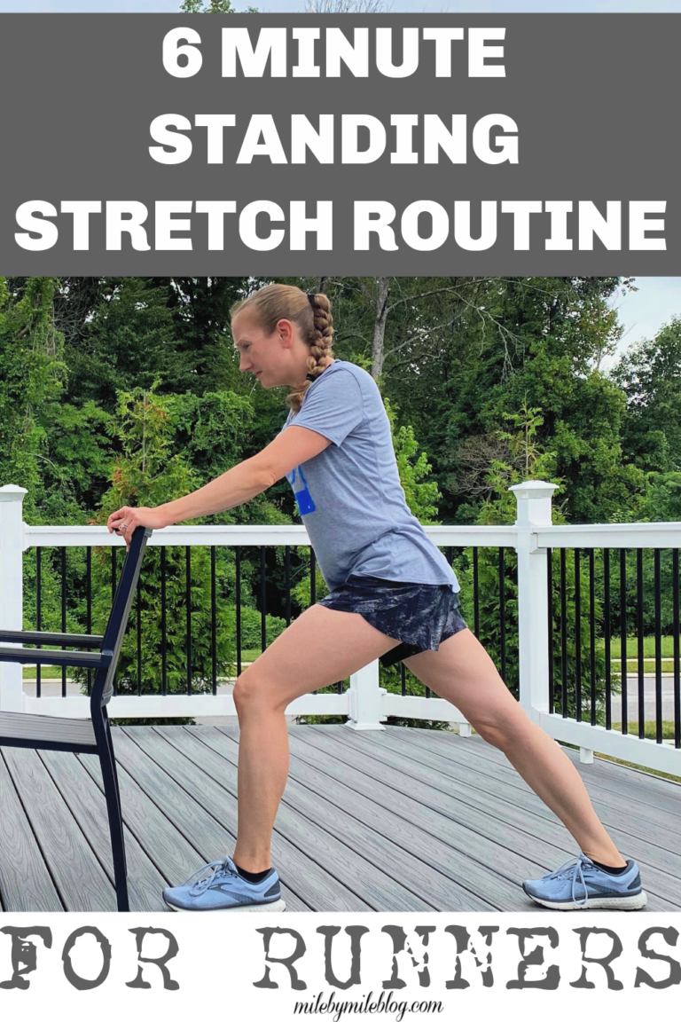 6 Minute Standing Stretch Routine for Runners • Mile By Mile