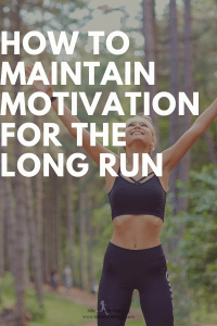 Motivated runner