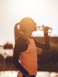 hydrate after your race