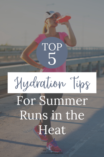 Summer is here, which means there is plenty of sun, humidity, and sweat. It can feel like it's impossible to beat the heat. Staying hydrated is one of the most important factors related to running safely and successfully all summer long. Make sure you check out these top 5 hydration tips for hot summer runs in the heat!