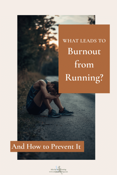 Runner experiencing burnout