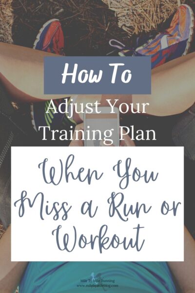 If you are training for a race, hopefully you are following a training plan, whether it's one you created yourself, found online, or purchased from a running coach. If you're not working one on one with a coach you may not know how to adjust your training plan when you miss a run or workout. Here are some guidelines to help you get the most out of your training plan and get to the start line healthy and prepared.