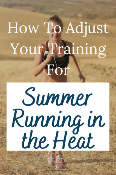 Summer can be a challenging time for runners, especially if you are training for a race. There are many considerations for summer running in the heat, such as safety and adjusting paces. Let's talk about some ways to adjust your training to run in the summer heat.
