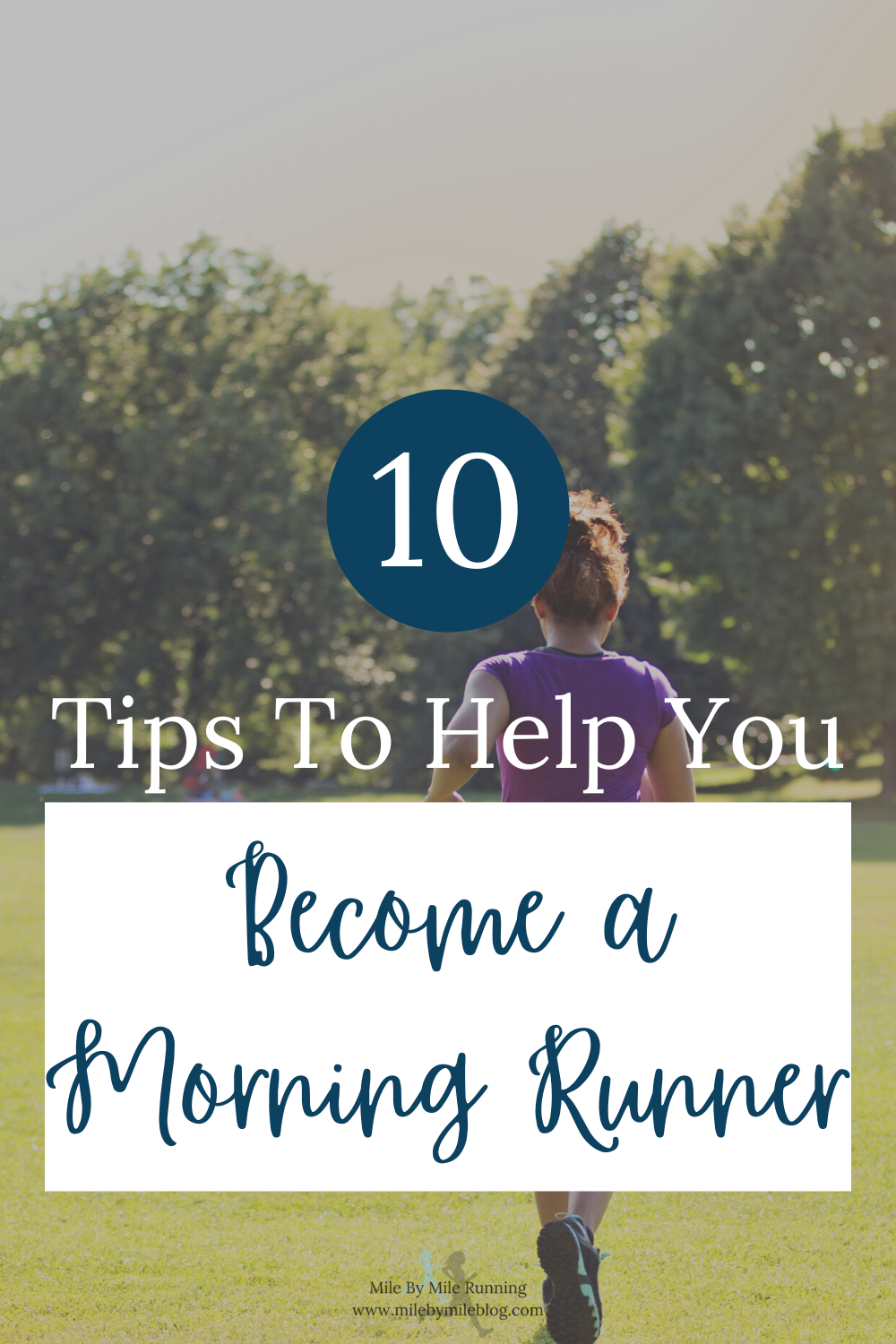 Have you wanted to become a morning runner? It can take some work to start running in the morning. If you are looking to become a morning runner, here are some tips to get you started and keep you running in the morning consistently.