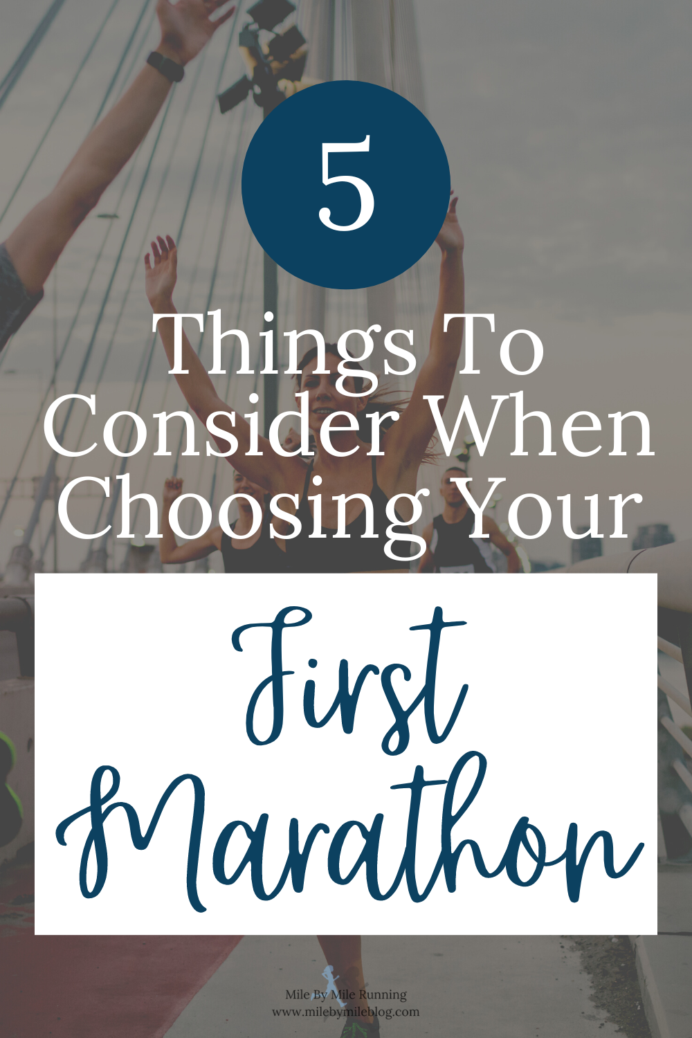 So you've decided that you are ready to run a marathon. How exciting! Now it's time to choose you first marathon. While the marathon options are usually endless there are some things you will want to think about before you sign up. Here are 5 things to consider when choosing your first marathon.