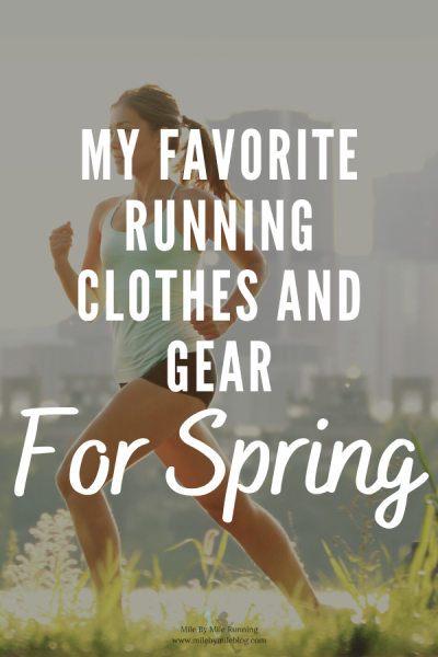 Spring is here, and I’ve been wearing a mix of winter running clothes, summer running clothes, and everything in between. I’ve also found some nice new running products I’ve been using lately. Here is a roundup of my favorite running clothes and gear for spring.