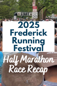 On May 4th I ran in the 2025 Frederick Running Festival Half Marathon. This was a great event, but just not my day. I ran the best I could but had a lot working against me. Here is a recap of my race experience with the challenges and successes along the way.