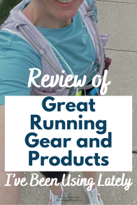 Over the past few months I've tried out a few new running-related products that I wanted to share. Some are for running and some are to help you run better. I love trying new gear and products but I can also be picky about what works for me. This is an honest review of running gear and products I have been using lately.