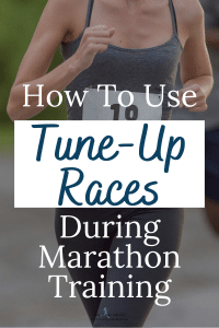 During marathon training it can be fun and helpful to run other races, such as a 5k, 10k, or half marathon. These shorter races can offer benefits such as seeing where your fitness is and just getting used to being in a race environment. Let's talk about some ways to use tune-up races during marathon training.