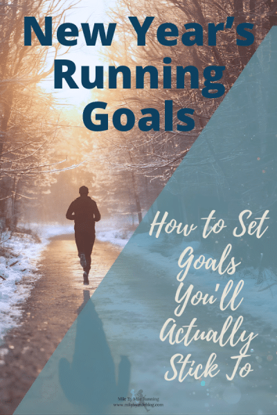 Runner starting to work towards new year's running goals