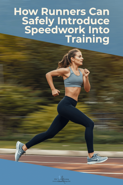 runner doing speedwork