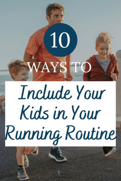 running with kids